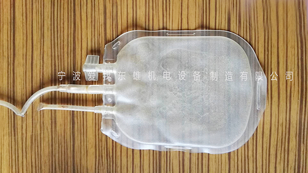單頭液袋導管高頻焊接機-醫療泡管樣品